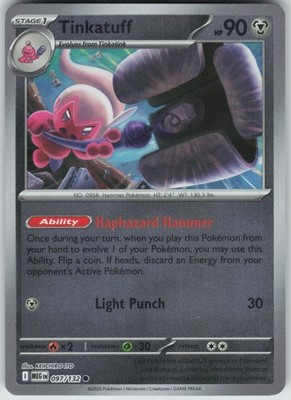 Tinkatuff 097/132 (Reverse Holo) ME01: Mega Evolution