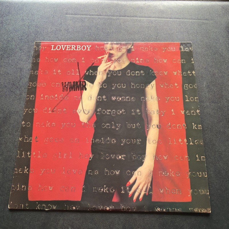 LOVERBOY LP 1980 1ST PRESS Vinyl MIKE RENO Dean TURN ME LOOSE White Label Promo