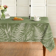 Horaldaily Spring Tablecloth 60 104 Inch 60" x 104" Rectangular , Green