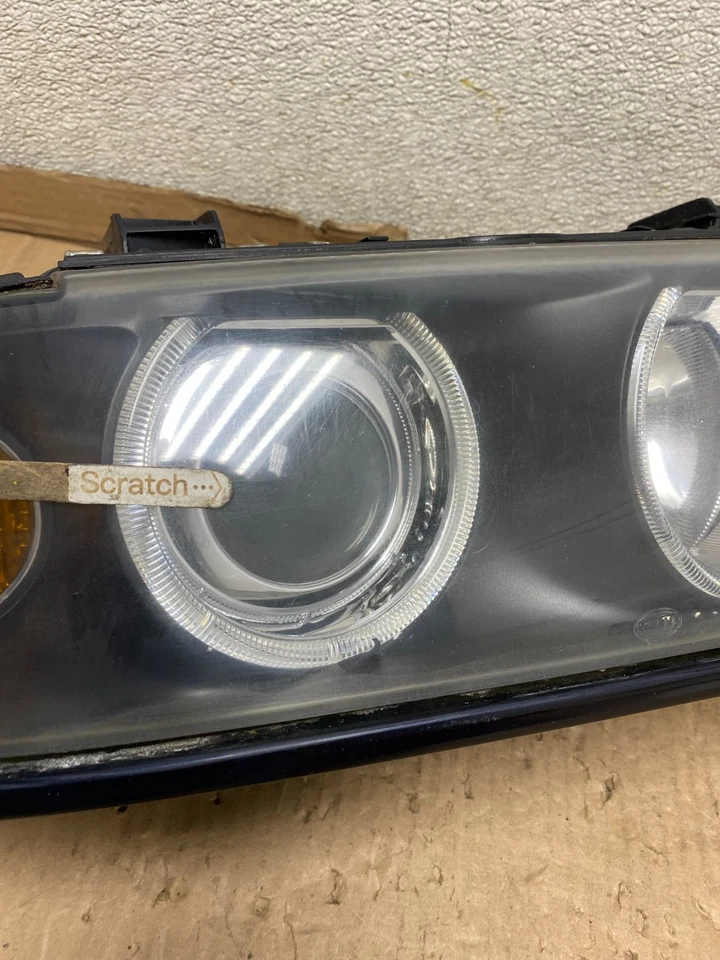 Оригинальная правосторонняя галогенная фара со стороны пассажира для BMW E39 5 серии 2001-2003 годов выпуска U8376 DW - Изображение 4 из 4