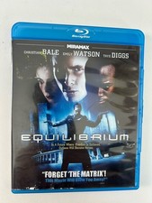 Equilibrium Blu-ray 2002 Sci-Fi Christian Bale Emily Watson Sean Bean Equilibrium Blu-ray 2002 Sci-Fi Christian Bale Emily Watson Sean Bean