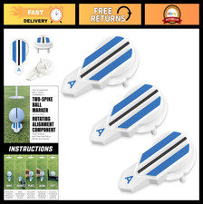 Golf Ball Alignment Aid Tool - Rotate to Aim Marker - Perfect Gift for Golfers