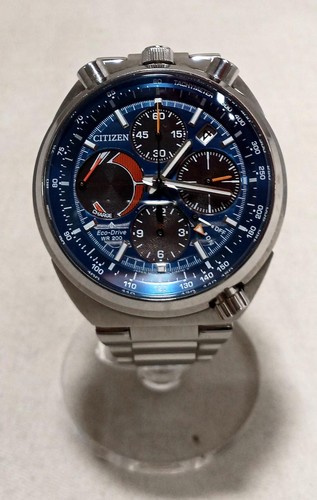 Citizen Promaster AV0070-57L Eco-Drive St. Acier Blk SLV Solaire Montre Hommes - Photo 1 sur 5