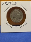 1925 S Buffalo Nickel  Coin GREAT CONDITION FOR A 100 YEAR Old Coin