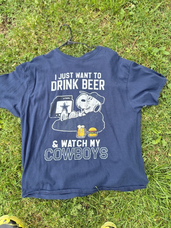 Vintage Snoopy NFL Dallas Cowboys  Shirt 2xl