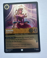 Disney Lorcana TCG Fabled Aurora Holding Court 6/204 Foil Card