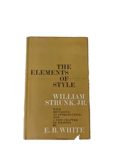 The Elements of Style by Strunk Jr. & E.B. White 1959 1st Ed, subsequent print