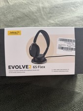Jabra Evolve2 65 Flex Stereo Headset, Bluetooth, MS Teams, USBC