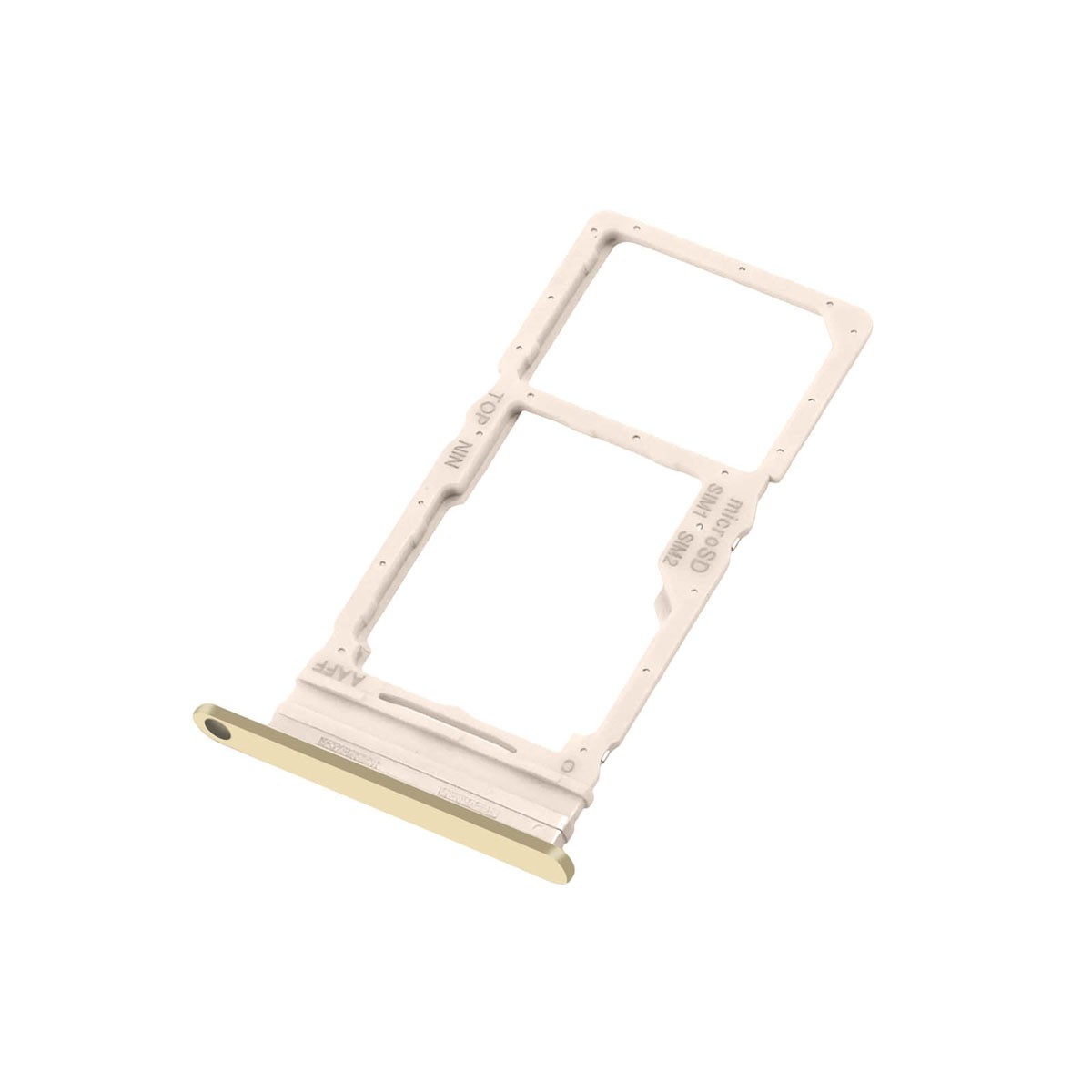 Tiroir SIM cassé sur Galaxy A16 solution de rechange dorée