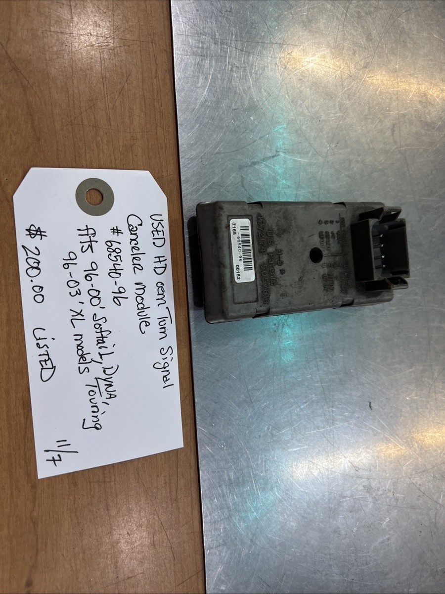 はし Harley Davidson oem Turn Signal Canceler Module #68540-96 | eBay