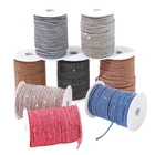 10 Yards Rhinestone Rope 4mm Diamond Trimming for Clothing Bags Aglets DIY Craft