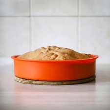 Webake 8er-Set Silikon-Kuchenformen – Rund, Geriffelt & Perfekt Für Muffins, Quiches & Mehr