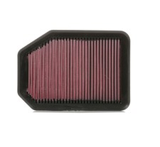 K&N Filters 33-5023 Filtro Aria Sportivo Filtro aria per JEEP WRANGLER III (JK)
