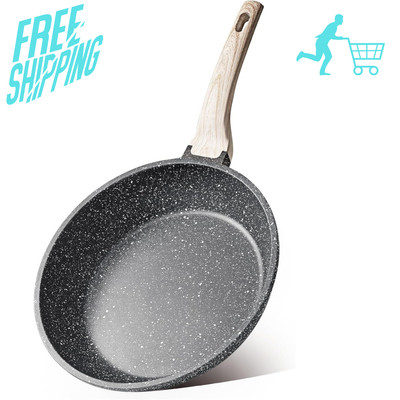 CAROTE Nonstick Frying Pan Skillet,Non Stick Granite Fry Pan Egg Pan Omelet Pans