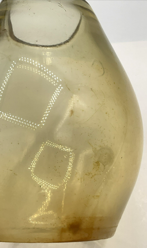 Santa Fe Railroad Embossed Logo Lantern Globe Glass CNX 5 3/8 Inches Tall Yellow - Afbeelding 10 van 16