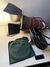 Mole Richardson Type 4091 Mighty Mole 2K 2000 Watt Light With Barn Door & Scrims