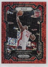 2023-24 Panini Prizm Red Sparkle Prizm Adama Sanogo #286 0kz8