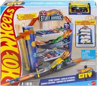 Hot Wheels City Stunt Garage Spielset (GNL70) Garage Parkhaus - Neu Und Ovp