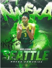 NNEKA OGWUMIKE Signed 8.5 x 11 Photo Signed REPRINT Basketball WNBA Storm