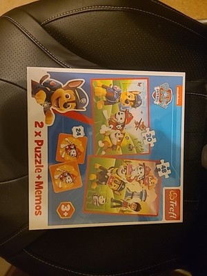 Paw Patrol Puzzle 2 x Puzzle + Memos PAW Patrol, Puzzle 30+48 , 24 Memos
