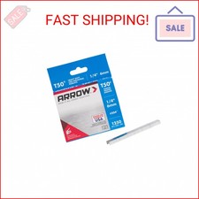 Arrow 504 T50 Heavy Duty Staples, 1/4-Inch Leg Length, 3/8-Inch Crown Width Stap