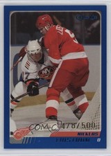 2003-04 O-Pee-Chee Blue 478/500 Nicklas Lidstrom #189 HOF 3y4