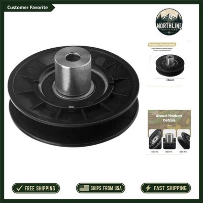 AM121968 Idler Pulley for John Deere Lawn and Garden Tractors - Compatible Parts