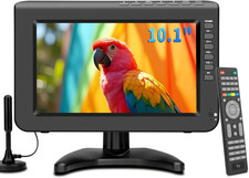 10.1Inch Portable TV,720P Screen Small Television with Antenna and Digital ATSC