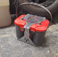 Optima 3478 Skulls Battery Box Mount Red Top Tray Offroad Rock Crawler
