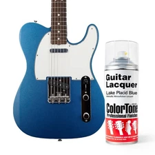 ColorTone Aerosol Guitar Lacquer, Lake Placid Blue