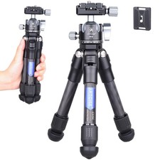 Portable Desktop Mini Tripod Compact Carbon Fiber Tripod with 28MM Ball Head