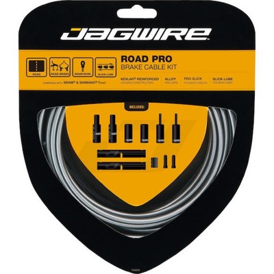 Jagwire Fahrrad Bremse Bremszugset Road Pro Brake Eisgrau