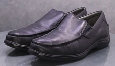 Sperry Top Sider Gold Cup Men's Slip On Loafers Shoes Size 10.5 Leather Black