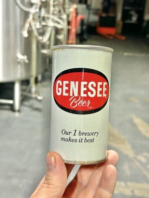 Genesee Beer  Our 1 Brewery Makes It Best  3.2 % On Bottom Lid Rochester,NY.