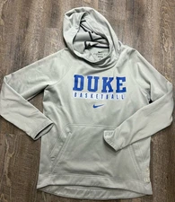 Nike Elite Duke Basketball Therma-Fit Men's Medium Gray
