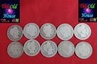 US COINS BARBER QUARTERS X10 1898-98-04-06-08D-14-16-16Dx3 circulated condition