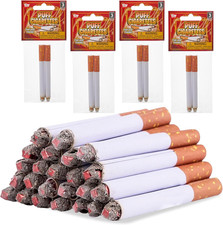 Fake Puff Cigarettes That Blow Smoke - 8 Pack - 3.25 Inch Faux Cigs with a Reali