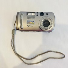 Samsung Digimax V4 4.0 MP Digital Camera - Grey Used Zoom Stuck Open Case