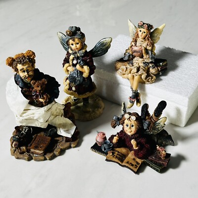 Boyds Wee Folkstones - Lot 4 - Faeries - Folk Art Figurines