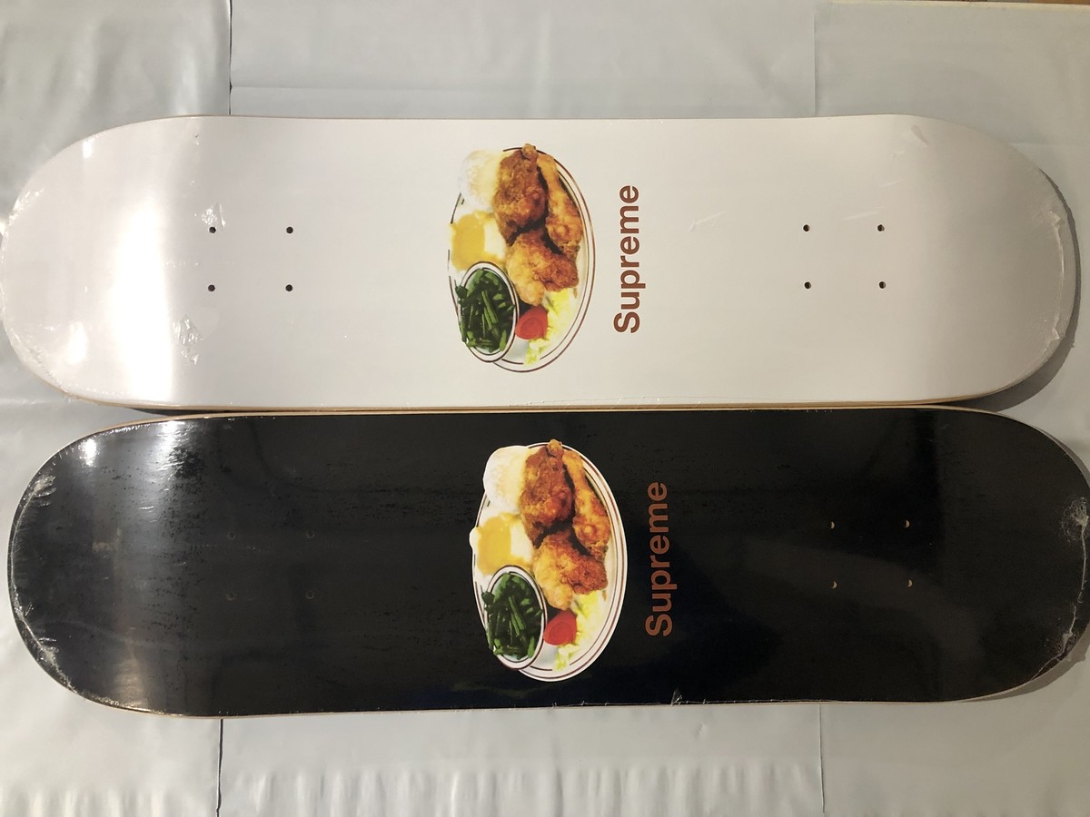 季節のおすすめ商品 Supreme Chicken eBay | 18 S/S White Black Deck Skateboard Dinner スケートボード
