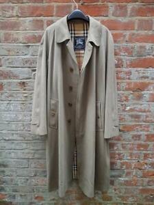 men's gabardine trench coat