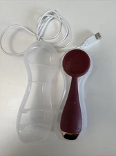 PMD Clean Smart Facial Cleansing Device Berry With Rose Gold Finish