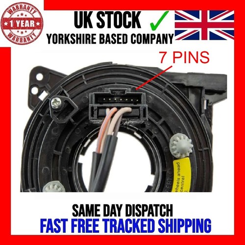 NEW FITS LAND ROVER FREELANDER 2 2.2 SD4 4X4 2010-13 SQUIB CLOCK SPRING LR010681 - Picture 7 of 10