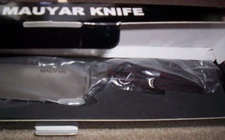 Mauyar 8-inch Chef Knife High-Carbon Stainless Steel Blade Pakka Wood Handle