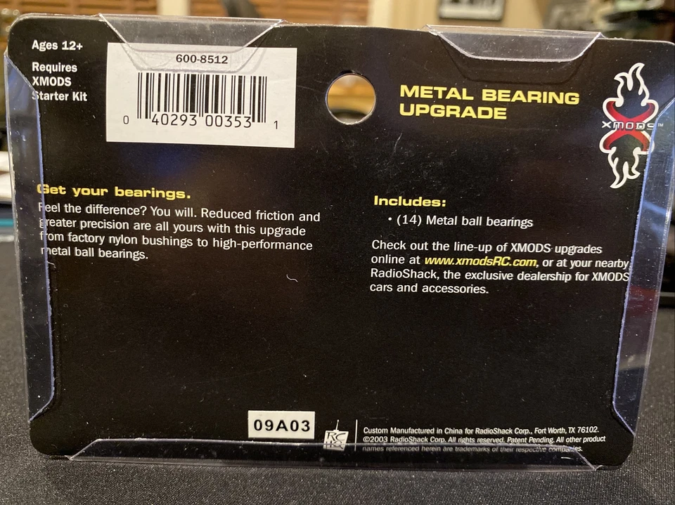 SEALED XMODS upgrade Metal Bearing - Never Opened! - Image 2 of 4