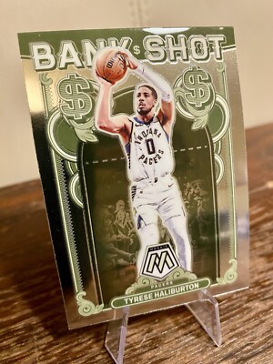 Panini Mosaic 23-24 Tyrese Haliburton Indiana Pacers Bankshot #19 - NEW