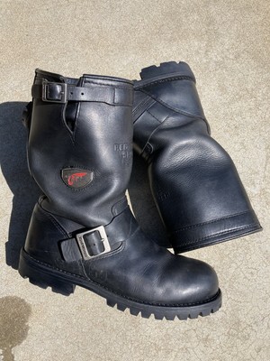 Red Wing 968 Engineer Boots Size 7.5 D Wide (Soft Toe) (USA  