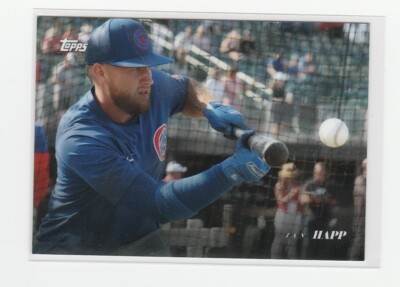 2022 Topps Black  White On Demand Ian Happ Full Color Parallel Cubs 1/1 #59