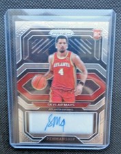 2020-21 Panini Prizm RC Penmanship Auto Skylar Mays