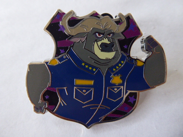 Disney Trading Pins 149376 Chief Bogo - Zootopia ZPD - Mystery | eBay